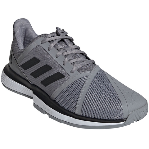 Adidas CourtJam Bounce Men's Tennis Shoe Grey/black
